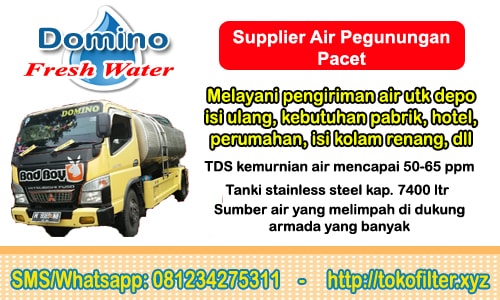 Supplier air pegunungan pacet