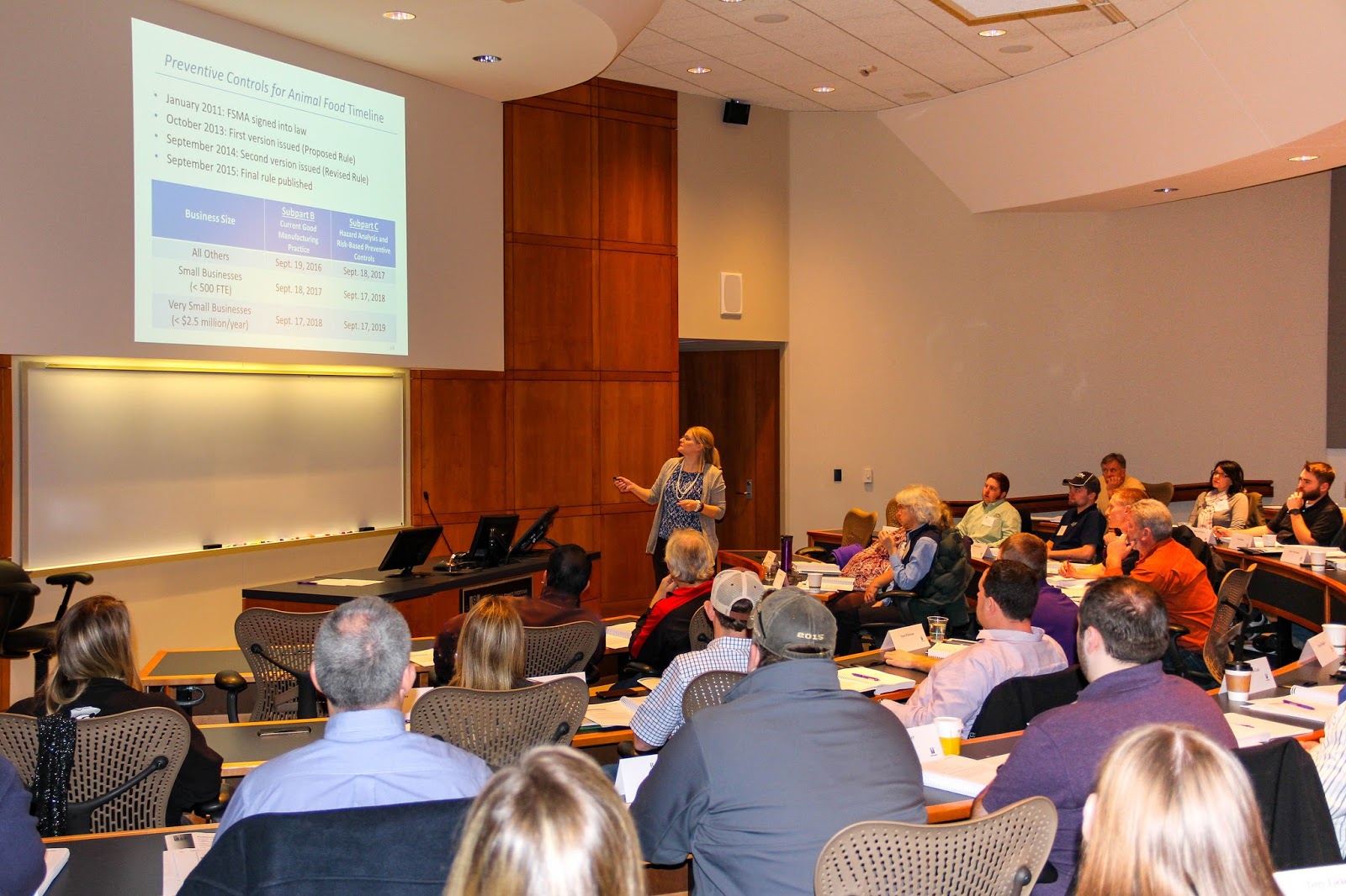 The Global Miller 28/07/2017 Food Safety Modernisation Act training