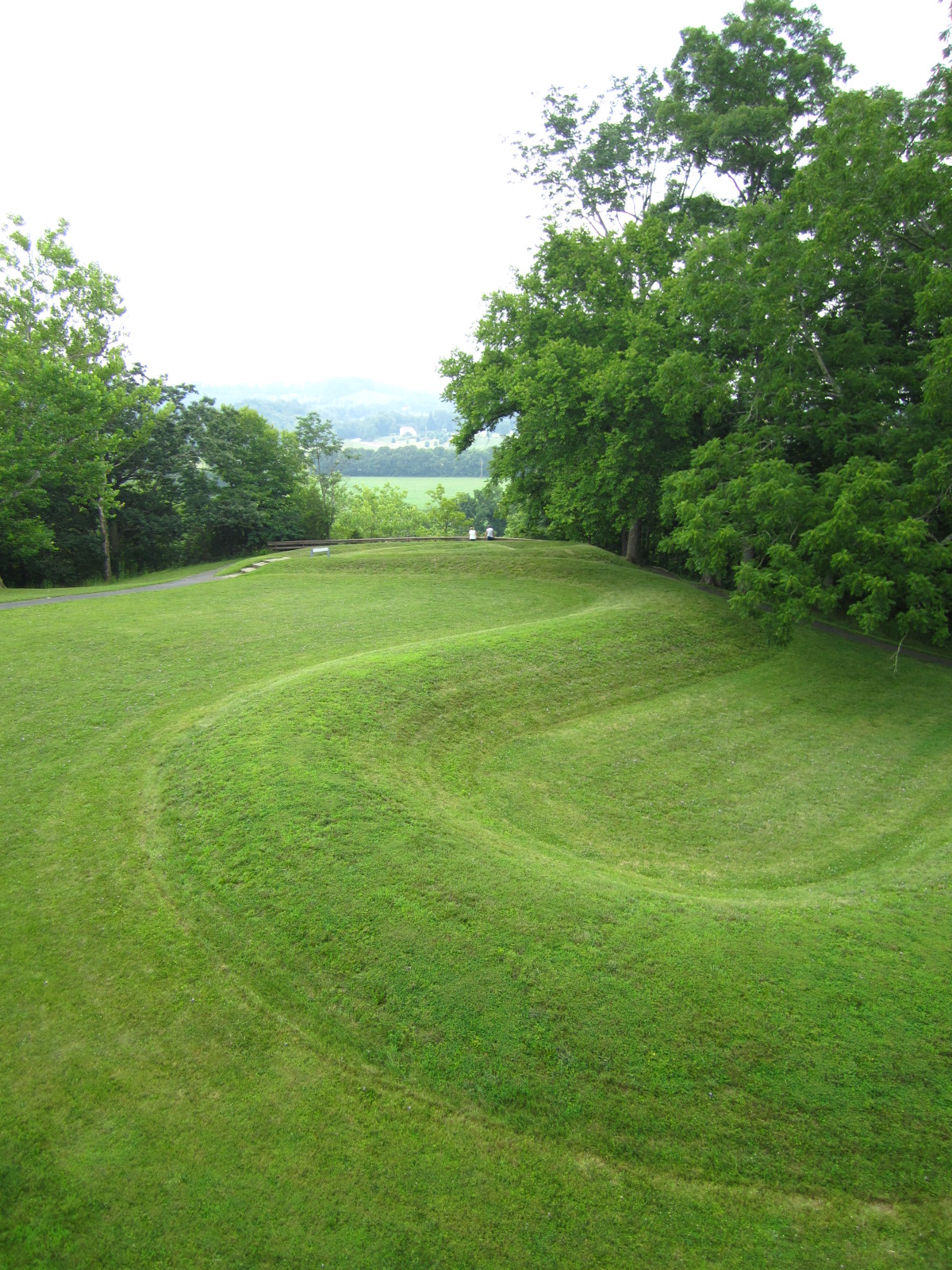 Recumbent Conspiracy Theorist The Great Serpent Mound