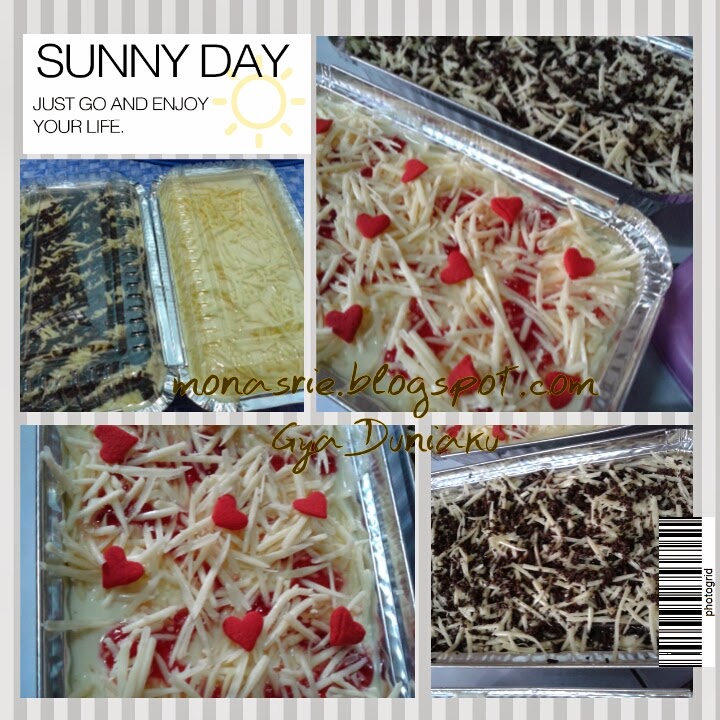 Mona's Rie In Da House Kek Cheese Leleh