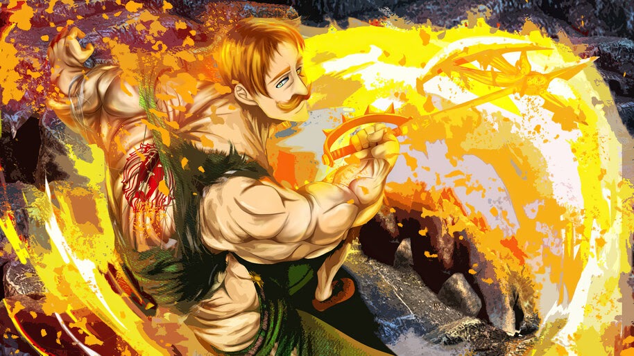 Escanor, Power, Divine Axe Rhitta, Nanatsu no Taizai, 4K, #7.1462 Wallpaper
