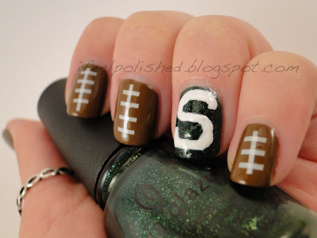 Michigan State Nails