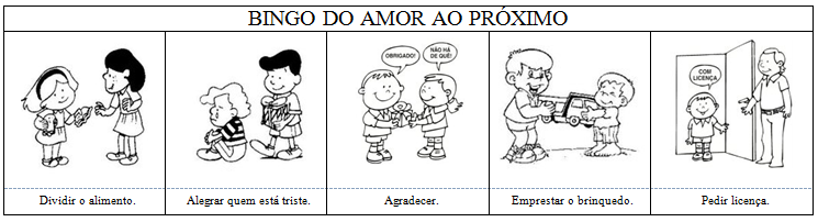 Trabalho para Jesus: Bingo do Amor ao Próximo