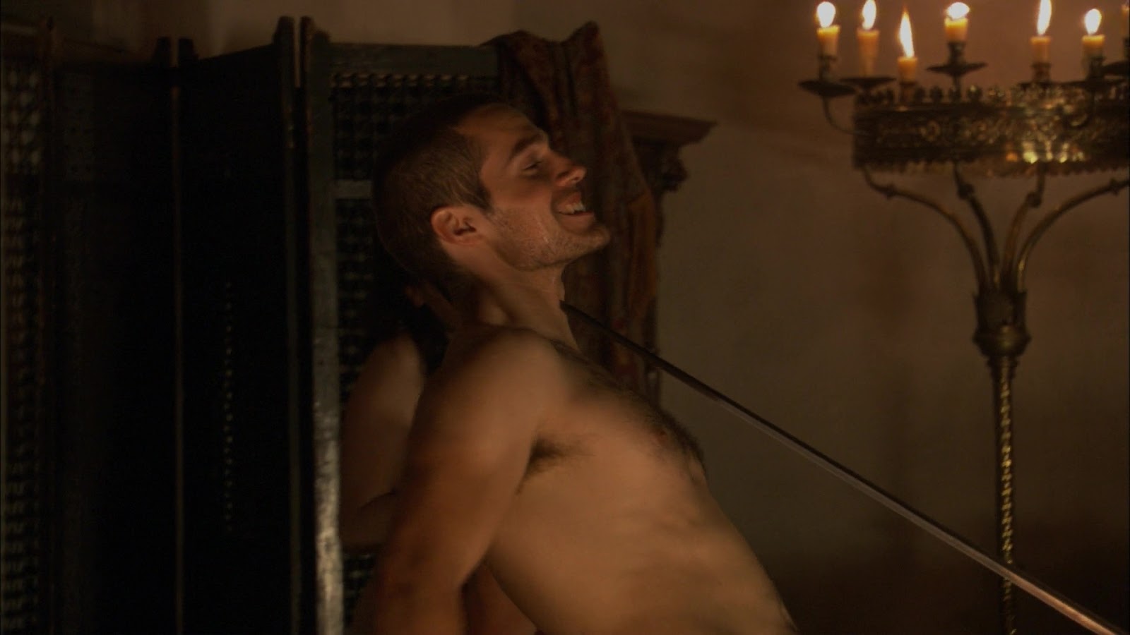 Henry Cavill nude in The Tudors 1-01 "In Cold Blood" .