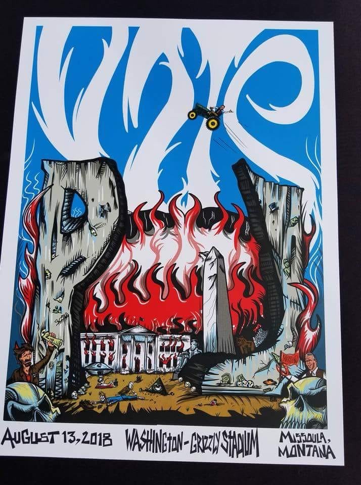 INSIDE THE ROCK POSTER FRAME BLOG Charles Peterson Pearl Jam Jeff