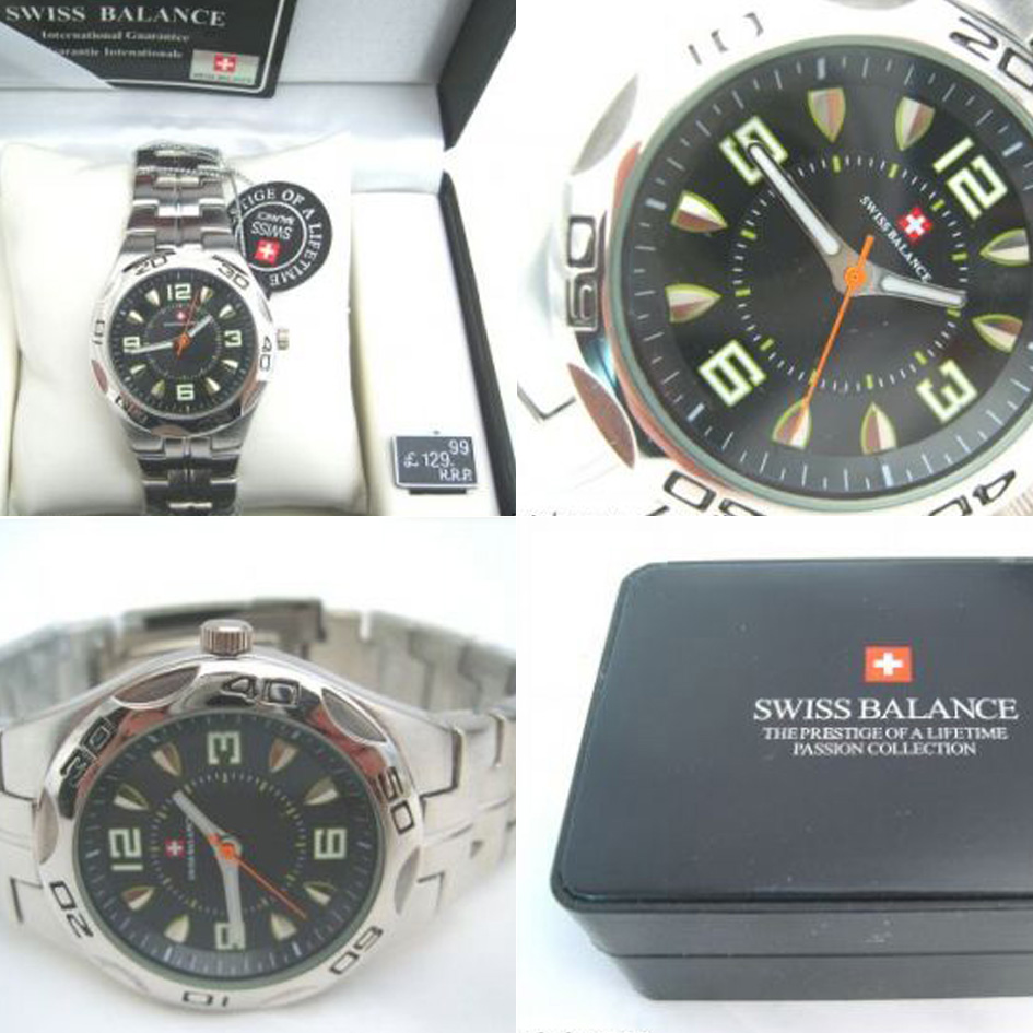 Relógios Exclusivos Importados Relógio Masculino Swiss Balance