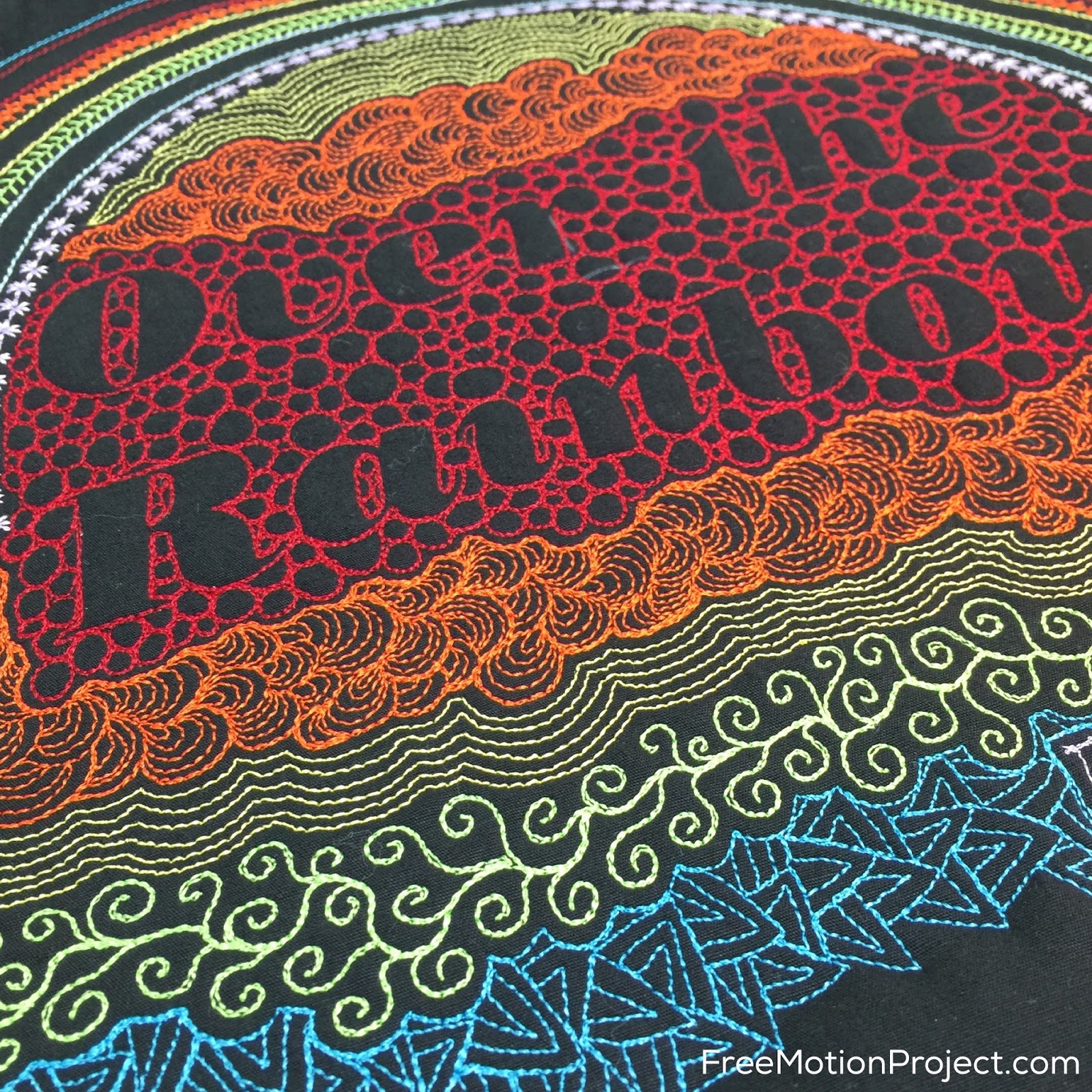 The Free Motion Quilting Project Playing with Beautiful Threads