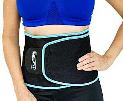 EzyFit Tummy Trimmer: Adjustable Waist Trainer Ab Neoprene Belt - Personal Care