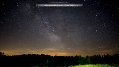 A Photo of the Galactic Center of the Milky Way captured in the darkness of the New Moon on June 16, 2015 by Chris Gardiner Photography