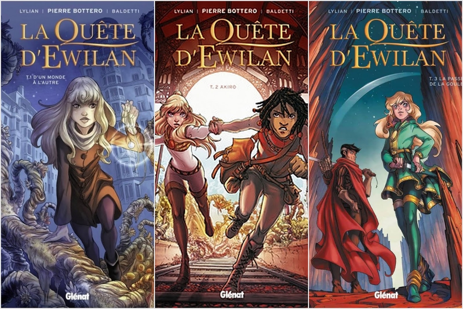 Les Lectures de Fred: La Quête d'Ewilan (BD) - Lylian, Laurence
