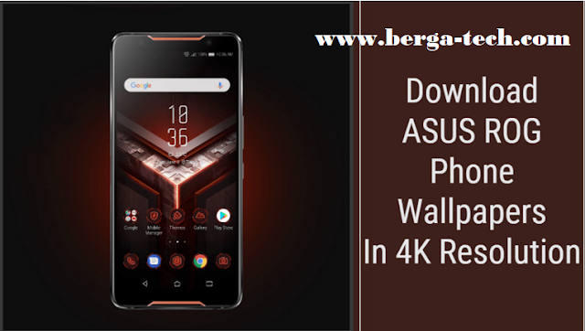 Donwload ASUS ROG Phone Wallpapers In 4K HD Resolution