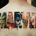 Fam faz tatuagem da Marvel errada com o Batman e Superman.