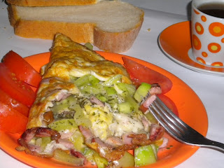 Daddy's omelette