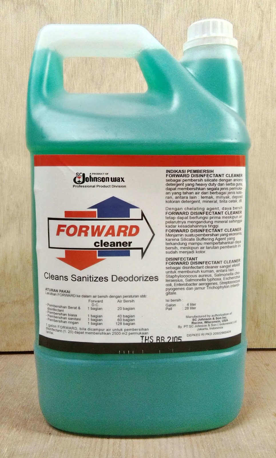 Housekeeping Equipment di Bali Produk Cleaning Chemical SC JHONSON