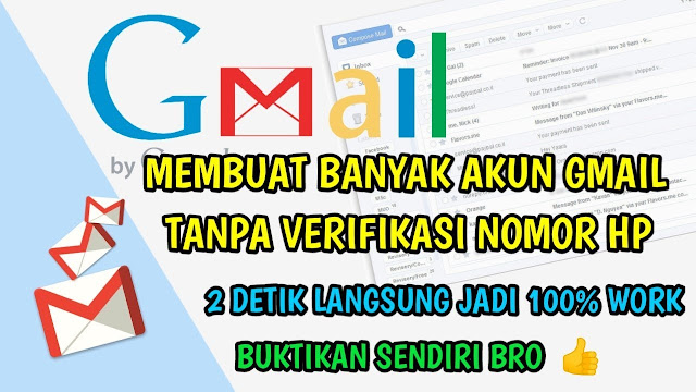 Cara Buat Akun Gmail Banyak Tanpa Nomor HP dan Tanpa Verifikasi Terbaru 2019 Cara Buat Akun Gmail Banyak Tanpa Nomor HP dan Tanpa Verifikasi Terbaru 2019