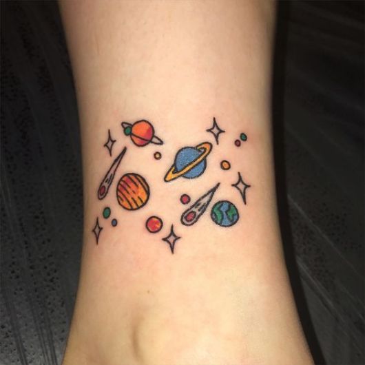 tatuagens de planetas para as meninas tatuagens de planetas para as meninas