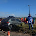 Acidente entre carro e micro-ônibus da Jardinense deixa um morto na Reta Tabajara