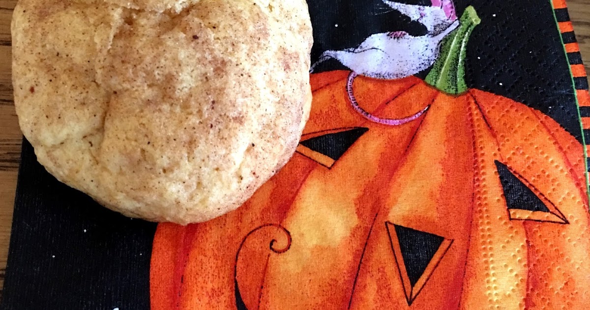 Mystery Lovers' Kitchen Pumpkin Snickerdoodle Cookies for Halloween recipe Lucyburdette