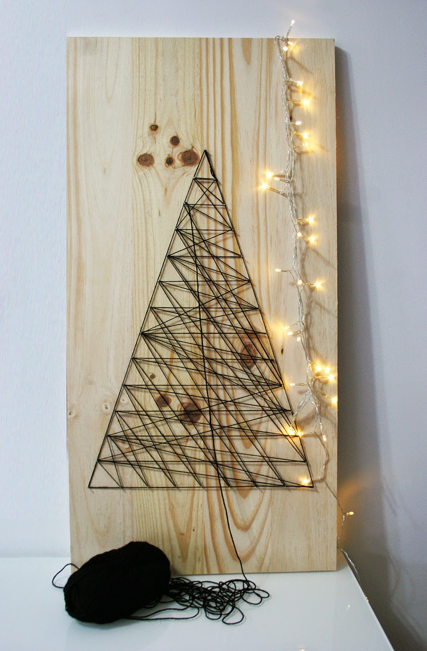 El árbol de navidad handmade de Decorar en familia - DIY2