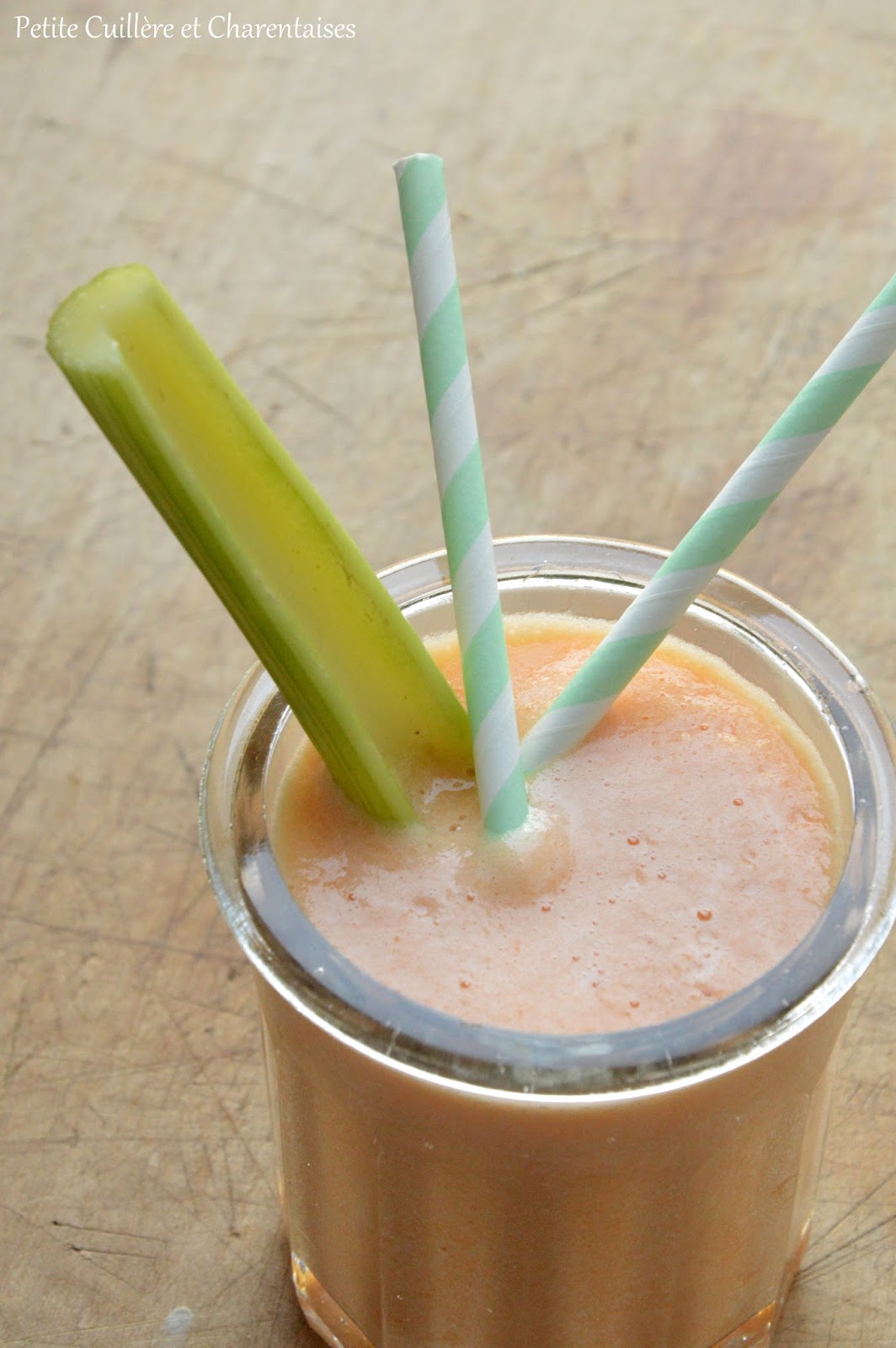 Petite Cuillère et Charentaises Bloody Melon { Cocktail melon & vodka }