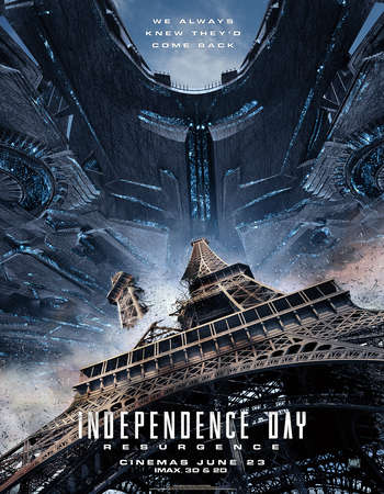 Independence Day Resurgence 2016 Dual Audio 160MB HDTS HEVC Mobile