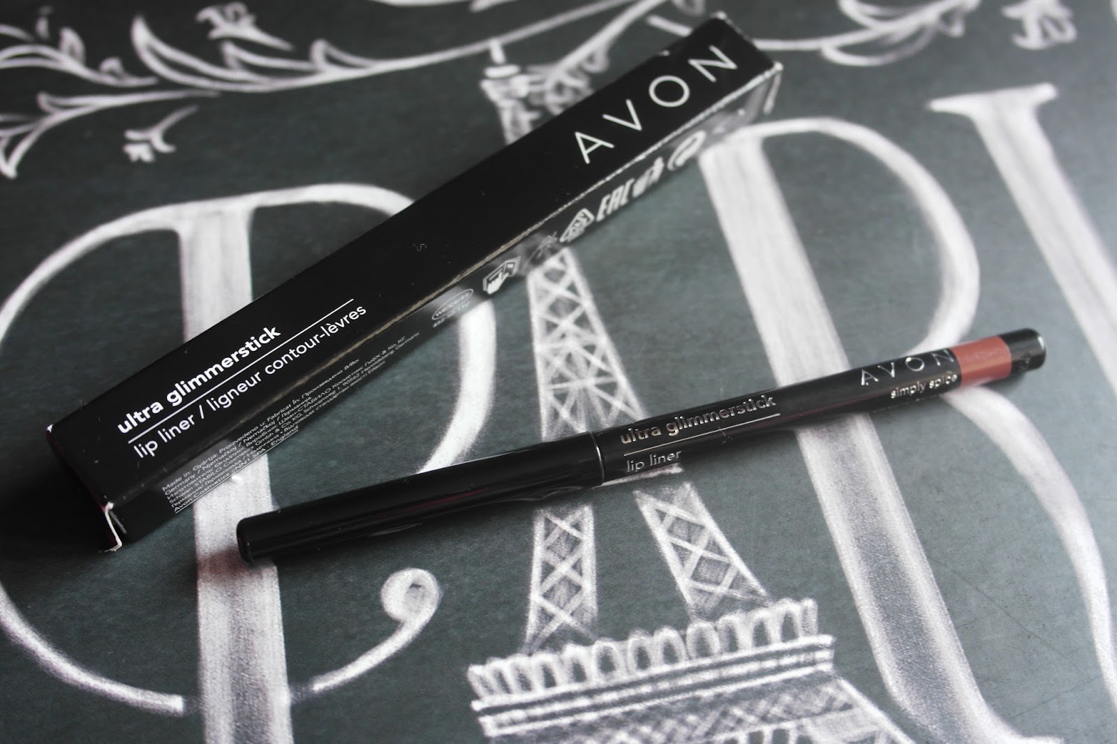 Review AVON Ultra Glimmerstick Lip Liner in Simply Spice BEDA
