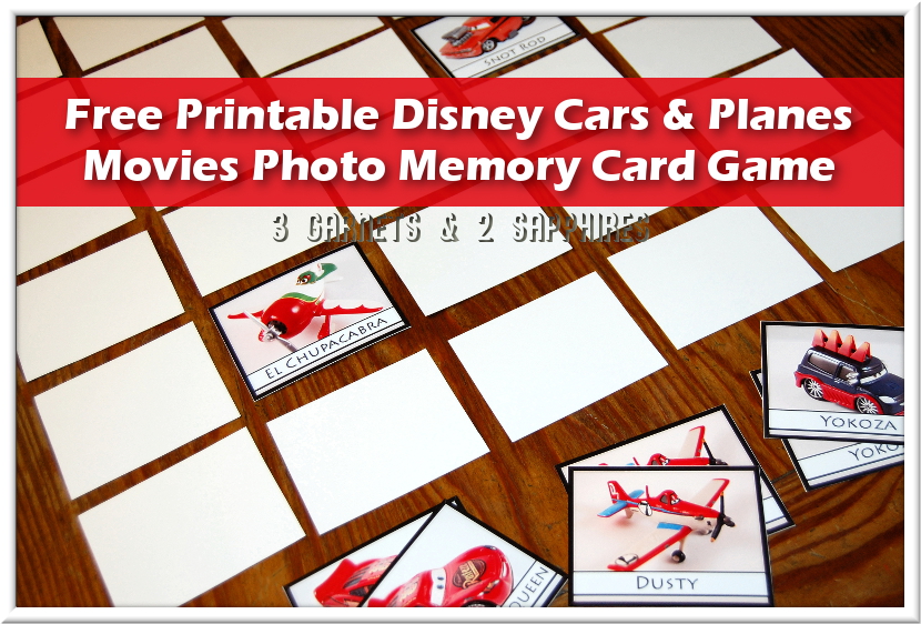 3 garnets 2 sapphires free printable disney pixar films cars and free disney cars printables