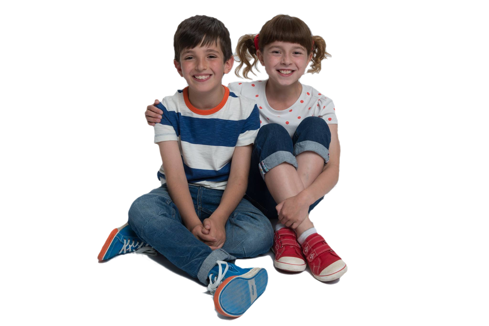 Cartoon Characters Topsy and Tim (PNG's)