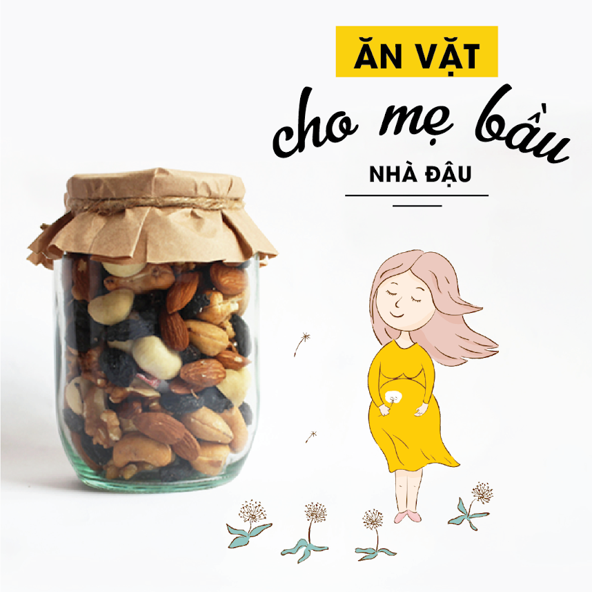 [A36] Học ngay bí quyết ăn vặt đủ dưỡng chất cho Mẹ Bầu hiện đại