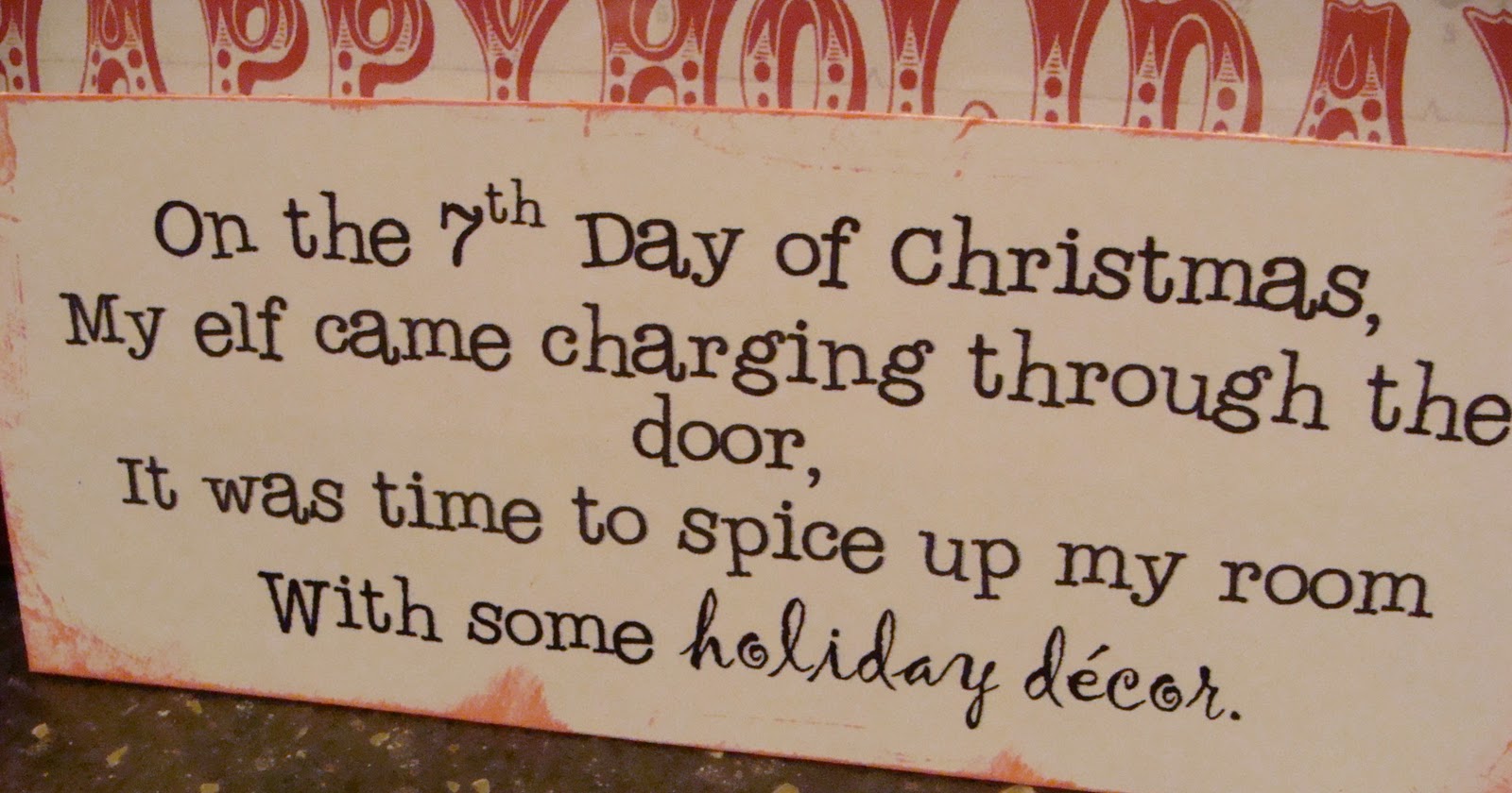 Marci Coombs: 12 Days of Christmas.
