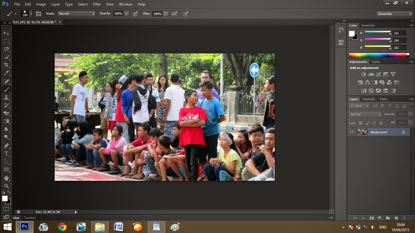 Cara mudah edit foto selective color di JarPage