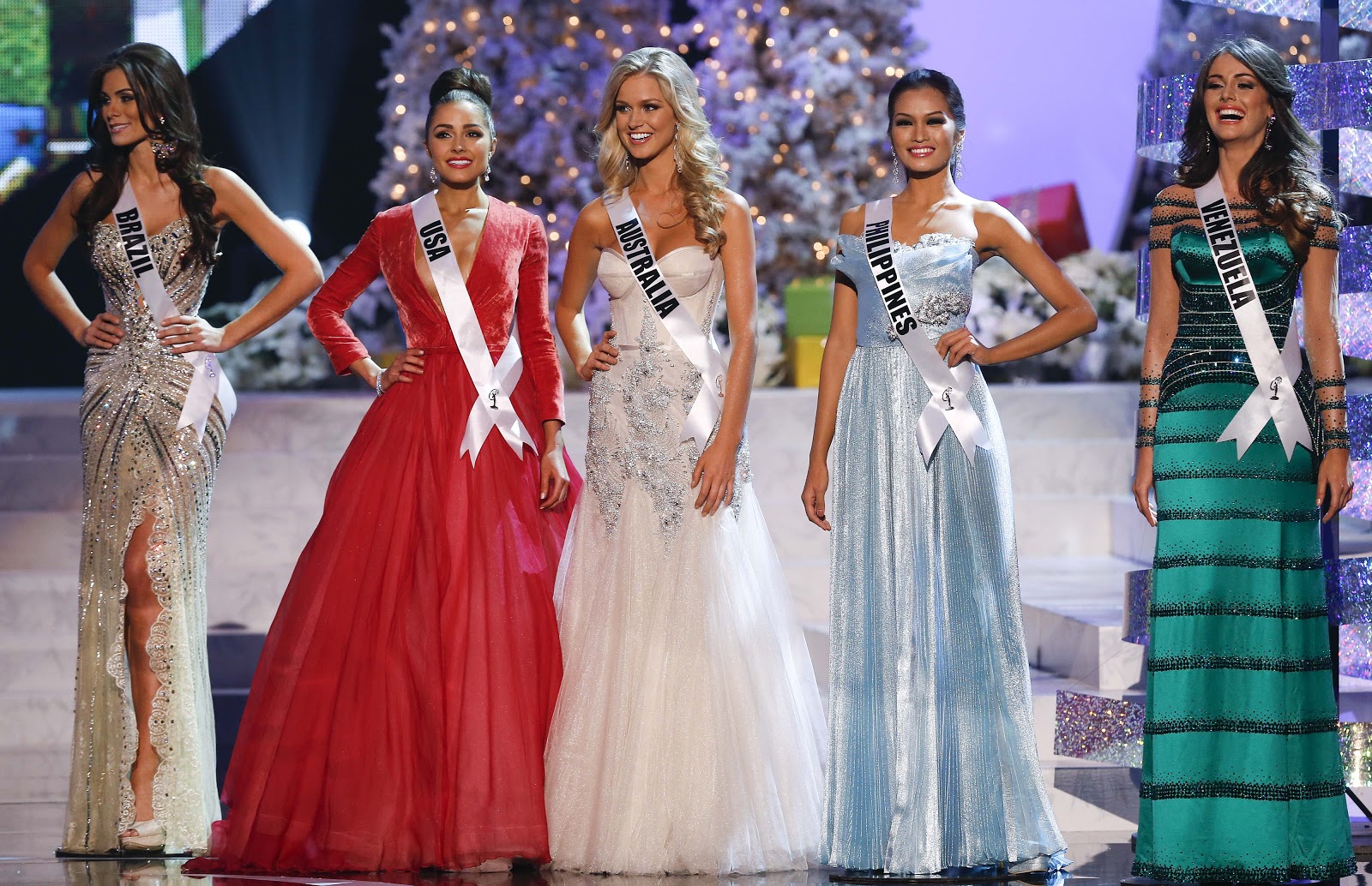A feast for the eyes! Miss USA Crowned Miss Universe 2012