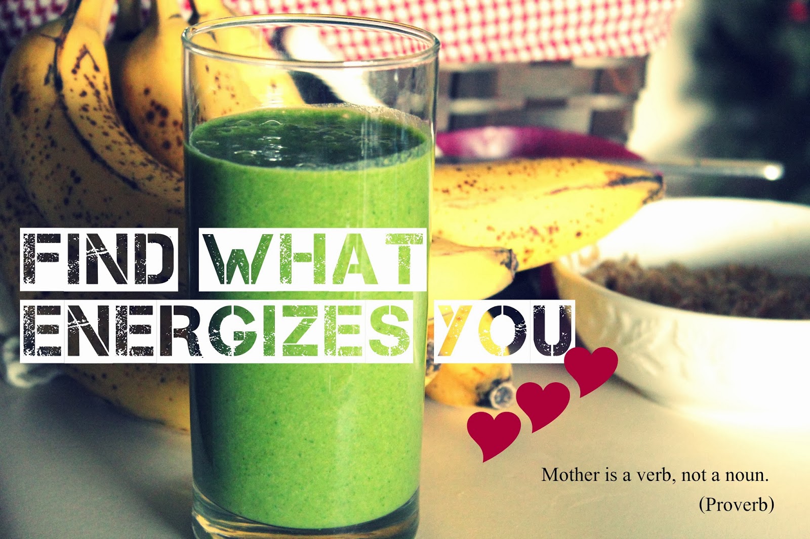 In The Meantime Mama Boost Your Energy With a Banana Kale Smoothie