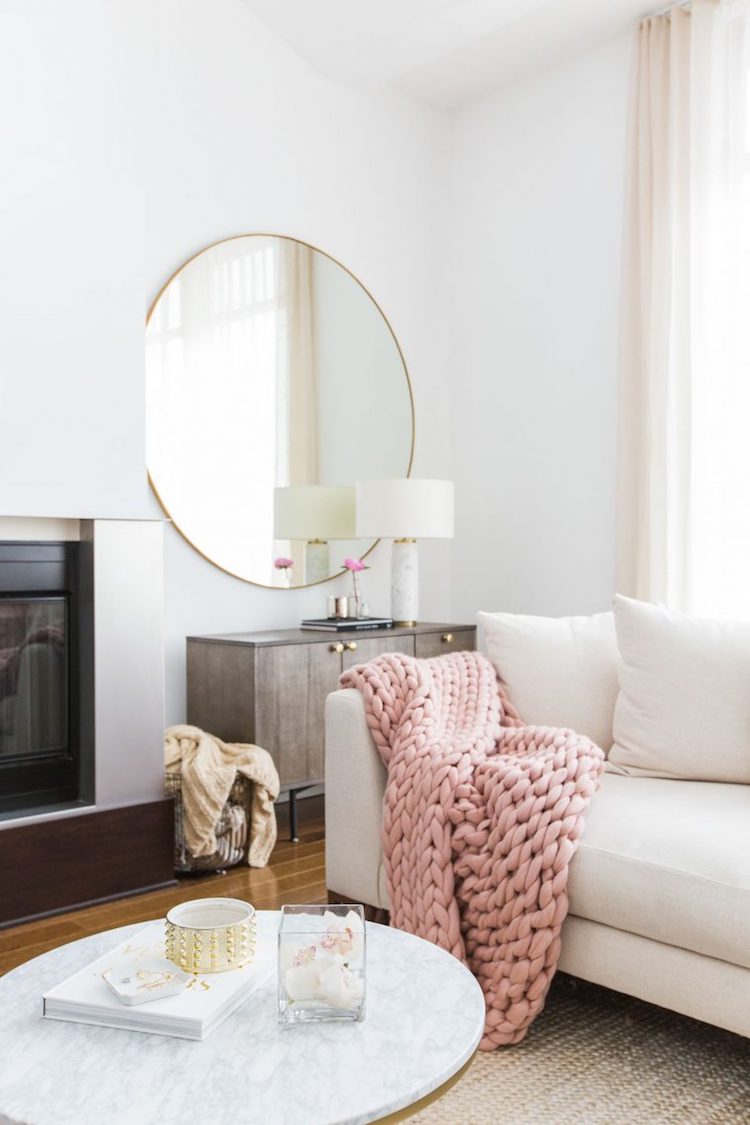 My Scandinavian Home How To Style Your With Rounded Mirrors That S Why It Is Becoming Increasingly Por To Include Rounder And Softer Shapes In Our Homes From Rugs Tables Trays All The Way Acclaimed
