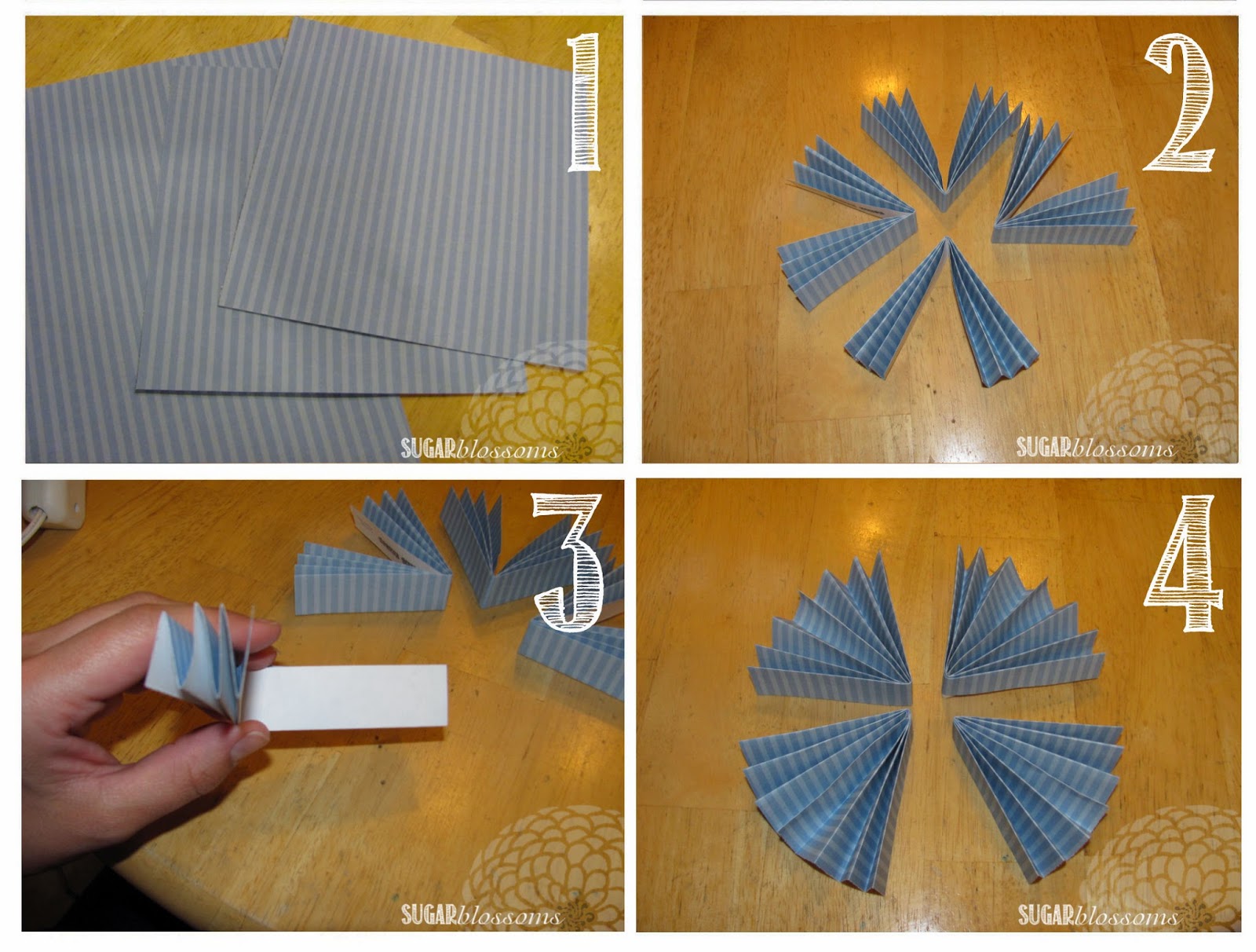 DIY Folding Paper Fans Tutorial ⋆ Dream a Little Bigger