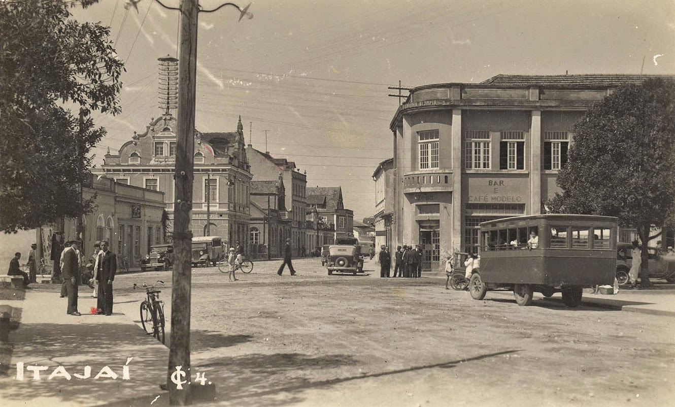 Vista da Rua Lauro Muller, 1940