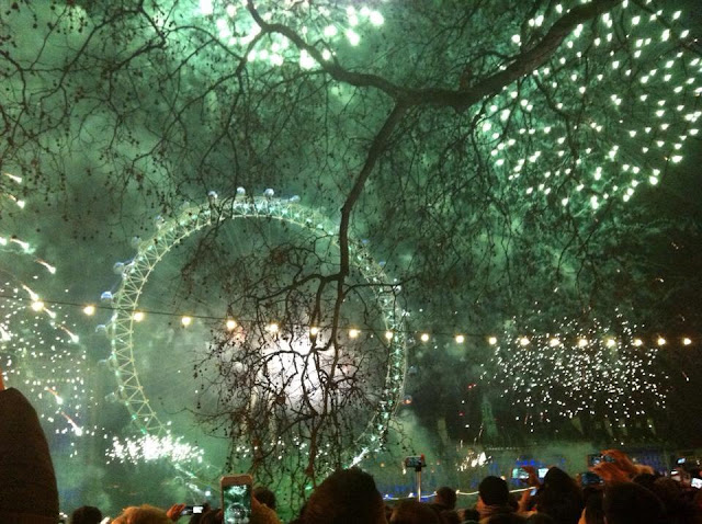 London NYE Fireworks