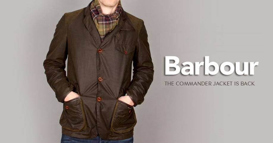 barbour dept b commander jacket
