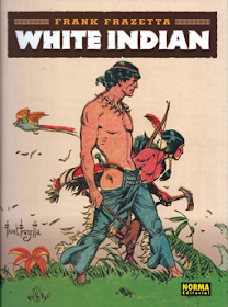 White Indian de Frank Frazetta, edita Norma Editorial