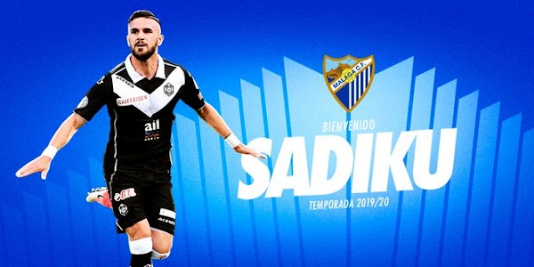 Oficial: El Málaga firma cedido a Sadiku