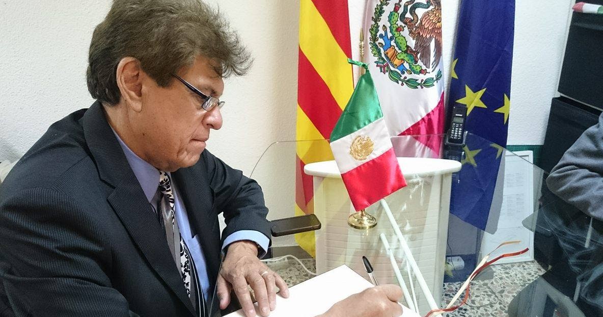 Noticias Ignacio Bonilla visita Casa Méxic Barcelona