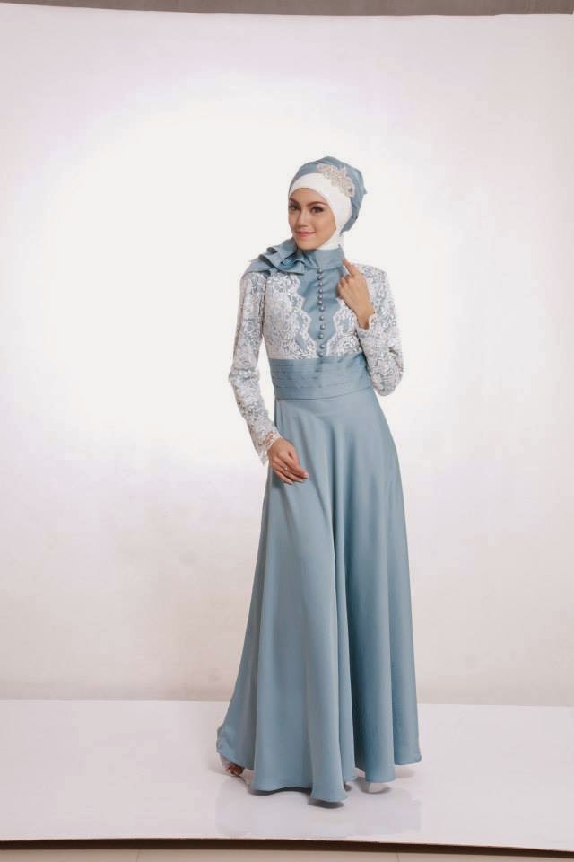 Model Baju  Dress Muslim Modern Terkini 