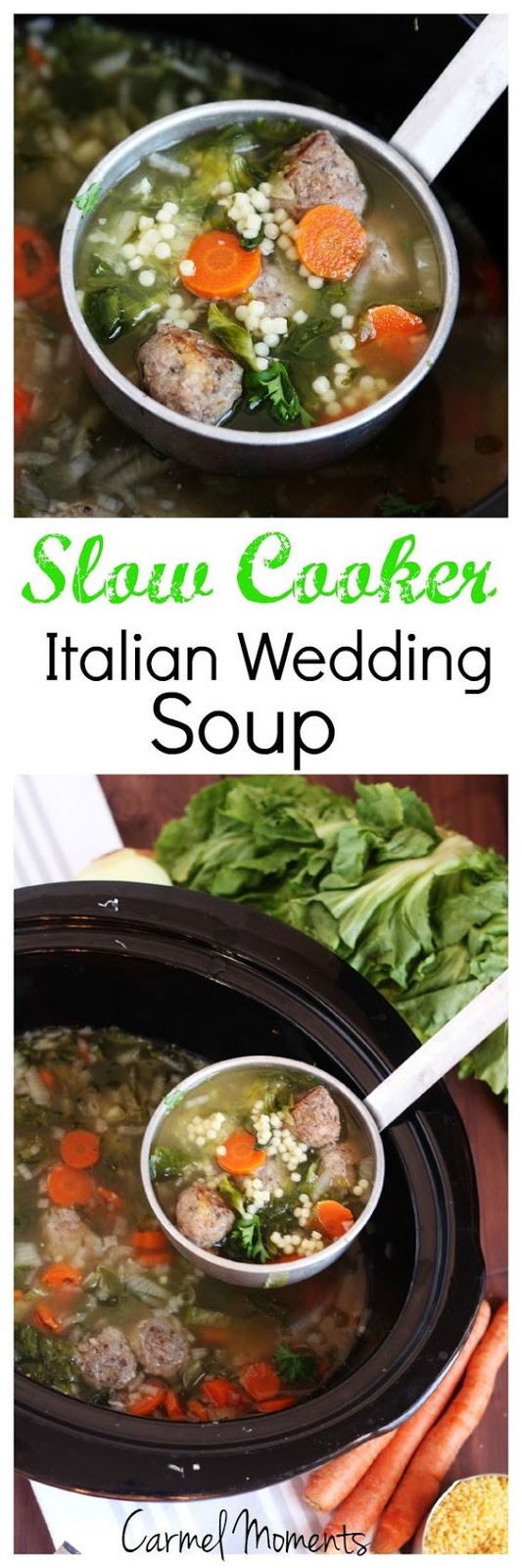 SLOW COOKER ITALIAN WEDDING SOUP RECIPE