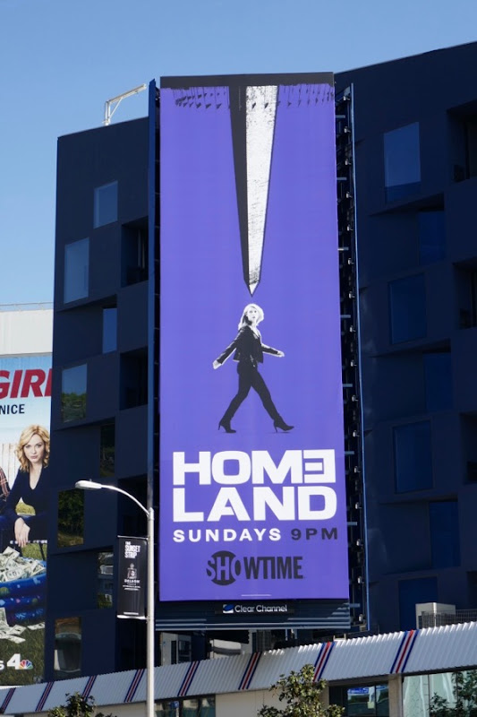 Homeland season 7 billboard Homeland season 7 billboard