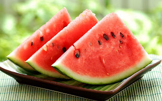Use Fresh Watermelon to make a facial toner