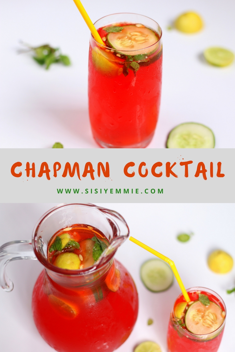 NIGERIAN CHAPMAN COCKTAIL SISIYEMMIE Nigerian Food & Lifestyle Blog