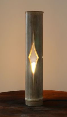 Contoh kerajinan  lampu  hias  dari  bambu  yang keren 