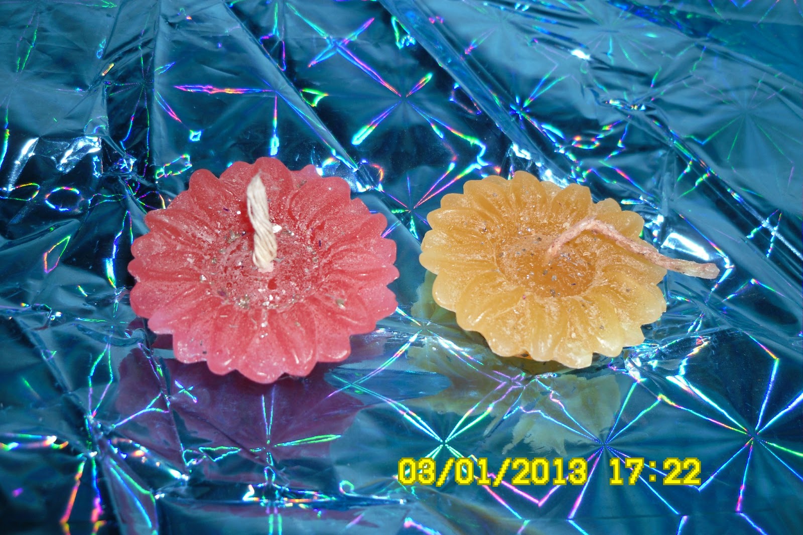 Deevyanjali Candles Sunflower Floating Candle