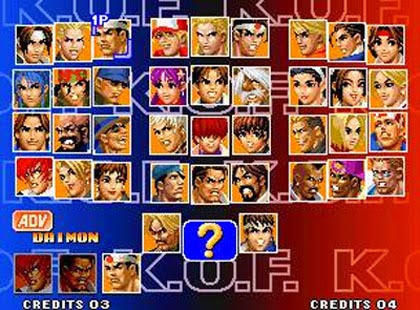 The King of Fighters 98+arcade+game+portable+retro+fighter+select players