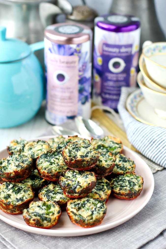 Mini Spinach Frittatas Mini Spinach Frittatas